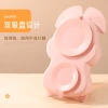 New children's creative cartoon silicone dinner plates details Picture